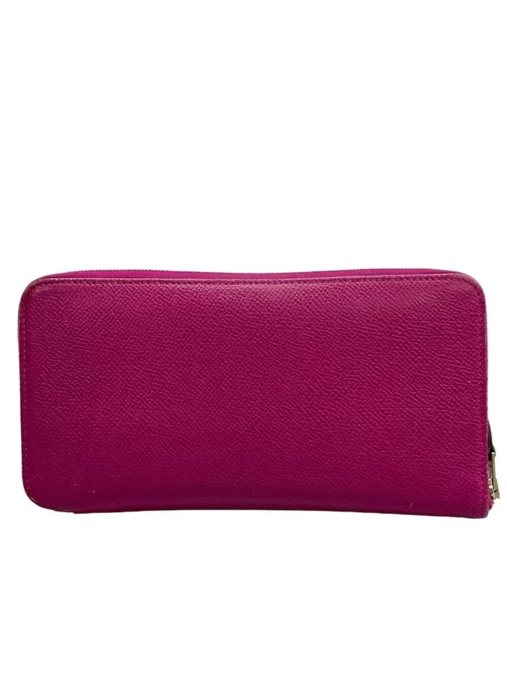 Hermes Wallet Azap Long Silk'In Purple